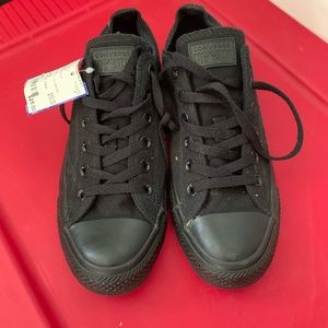 All black converse